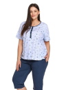 Pijama dama DOCTOR NAP PM.4256 DEEP BLUE