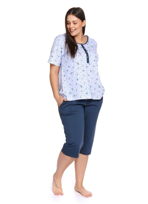 Pijama dama DOCTOR NAP PM.4256 DEEP BLUE