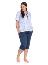 Pijama dama DOCTOR NAP PM.4256 DEEP BLUE