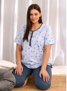 Pijama dama DOCTOR NAP PM.4256 DEEP BLUE