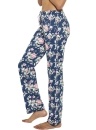 Spodnie piżamowe Cornette damskie kwiaty