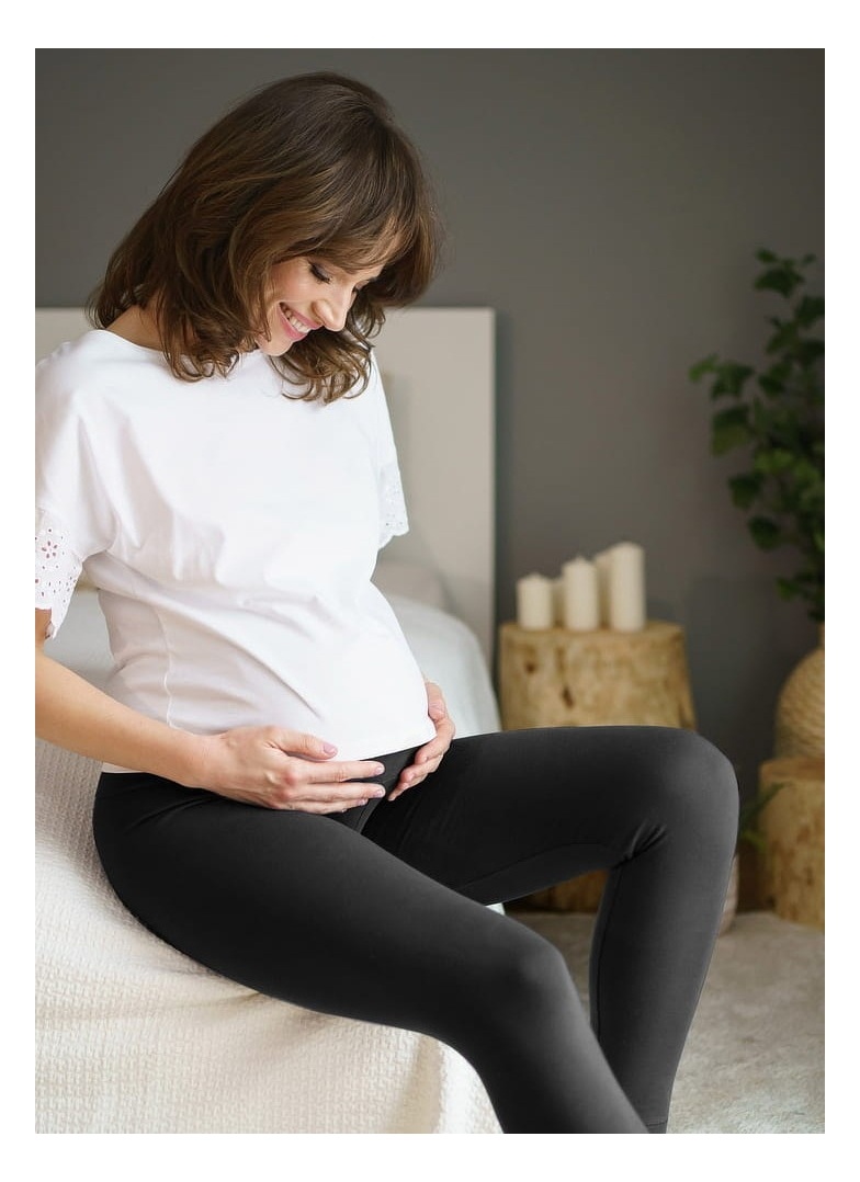 Legginsy ciążowe Doctor Nap LEG.4241 BLACK