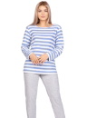 Pijama dama REGINA albastru FROTTE