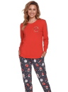 Pijama dama DOCTOR NAP PM.4312 RED