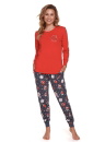 Pijama dama DOCTOR NAP PM.4312 RED