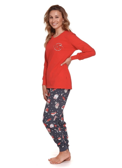 Pijama dama DOCTOR NAP PM.4312 RED