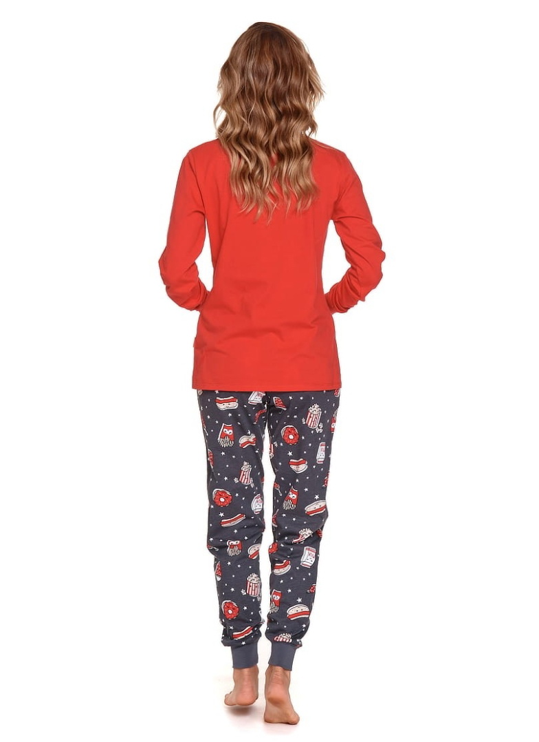 Pijama dama DOCTOR NAP PM.4312 RED