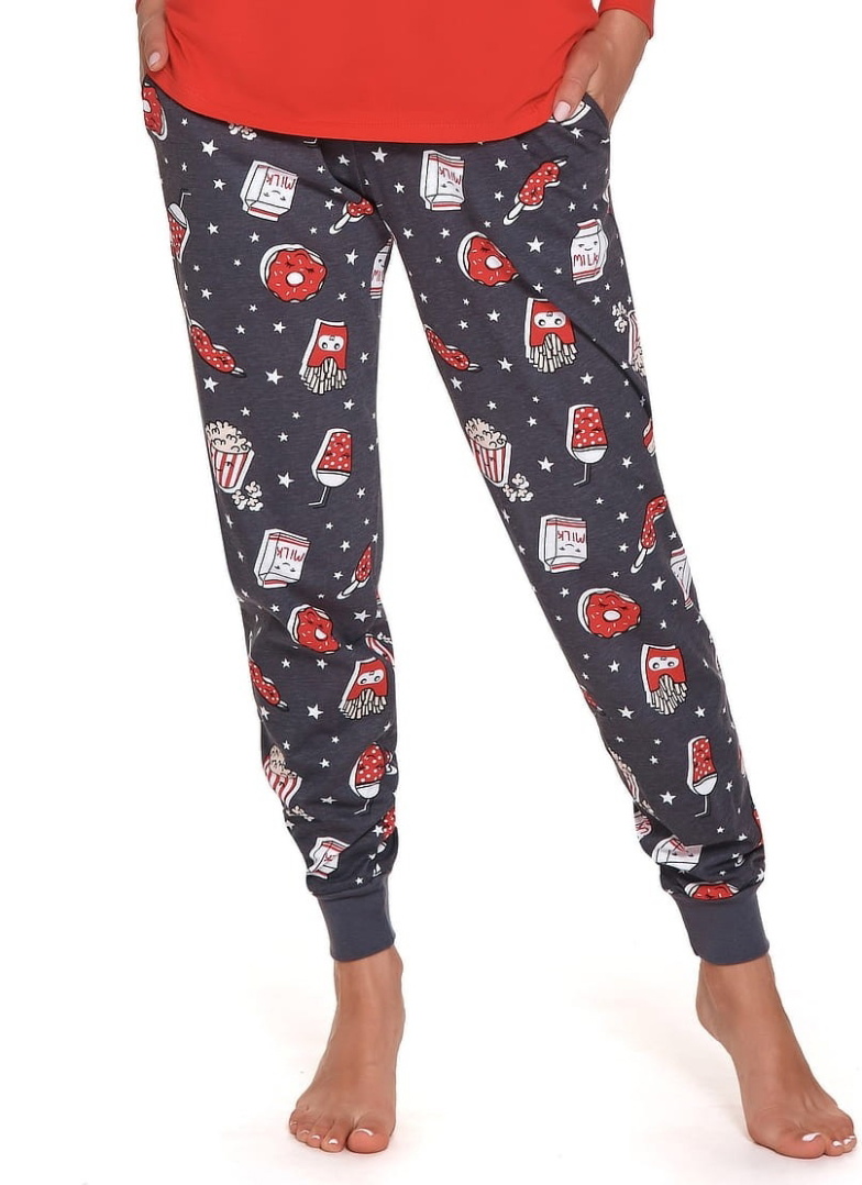 Pijama dama DOCTOR NAP PM.4312 RED