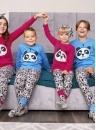 Dívčí pyžamo ITALIAN FASHION KIMI karmínová/print