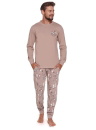 Pijama bărbați DOCTOR NAP PMB.4329 BEIGE