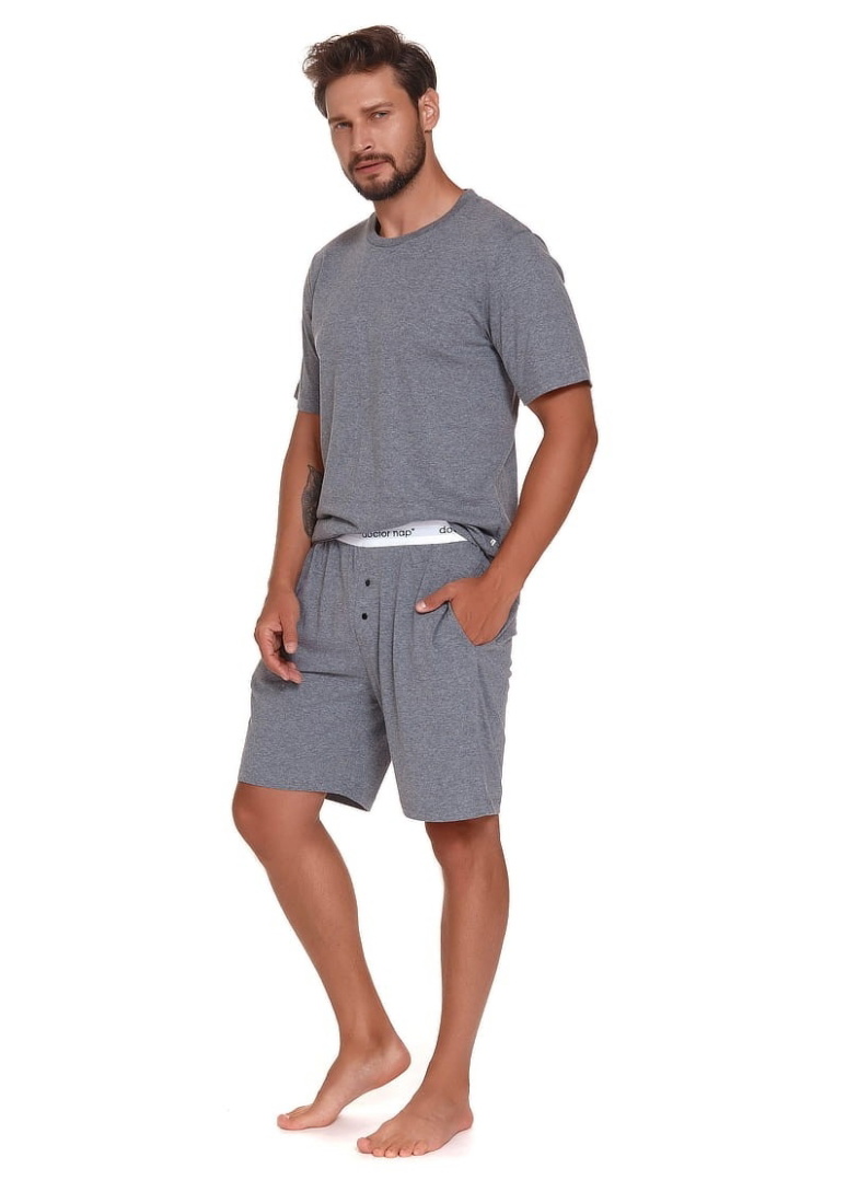 Pijama bărbați DOCTOR NAP PMB.4332 DARK GREY