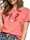 Piżama damska Cornette Seahorse róż