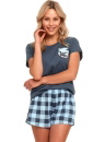 Pijama pentru femei DOCTOR NAP PM.4417 DEEP BLUE