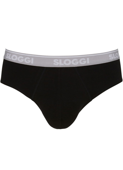 Slipuri SLOGGI MEN GO ABC MIDI 2P BLACK