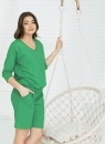 Komplet damski Italian Fashion KARINA 3/4+kr. zielony