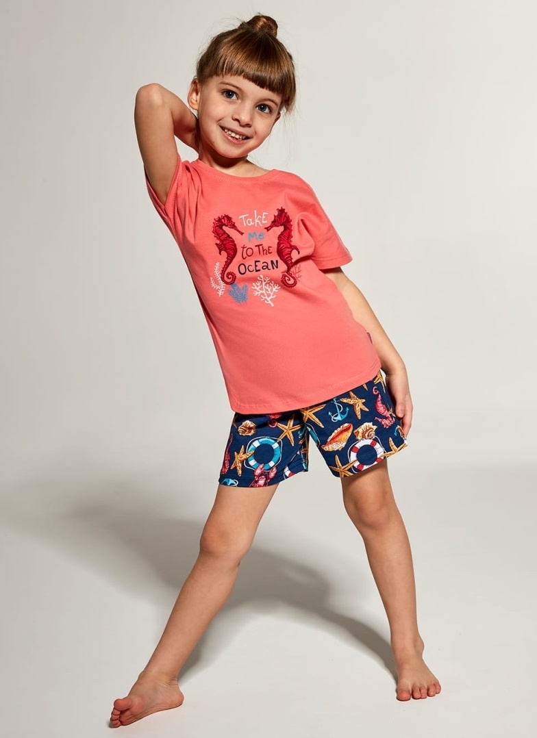Dívčí pyžamo CORNETTE SEAHORSE