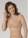 Sutien TRIUMPH MODERN LACE+COTTON W bej