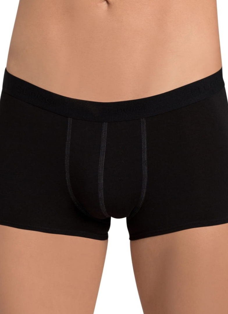 Boxerky SLOGGI MEN 24/7 HIPSTER 2P BLACK