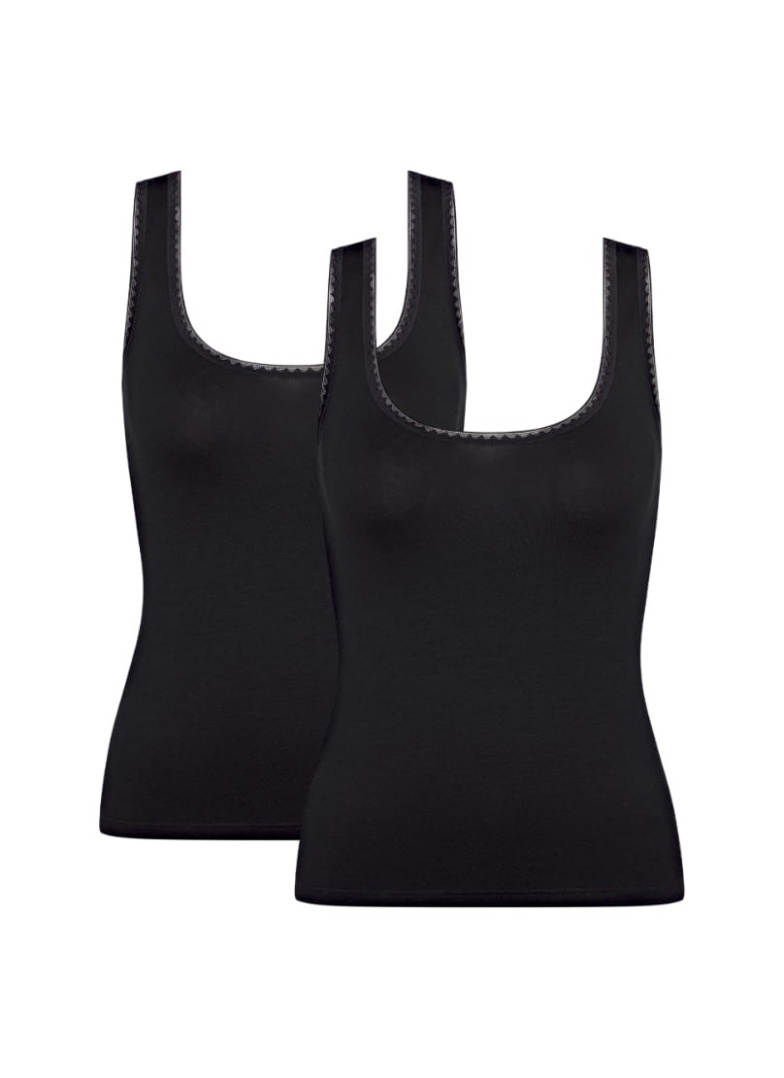 Női póló SLOGGI GO TANK TOP C2P BLACK