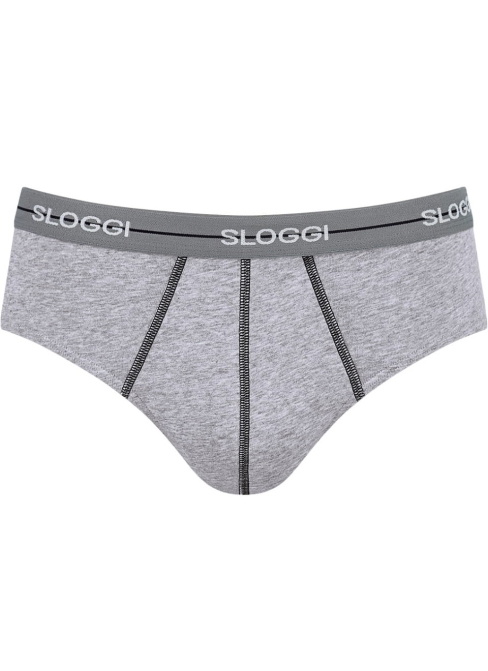 Slipuri SLOGGI MEN START MIDI C2P BOX M013 GREY COMBINATION