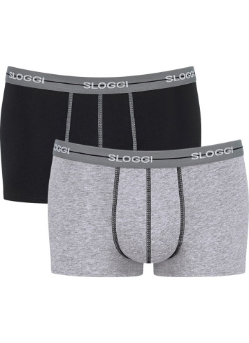 Boxeralsó SLOGGI MEN START HIPSTER C2P BOX GREY COMBINATION