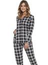 Pijama dama CORNETTE TIFFANY negru