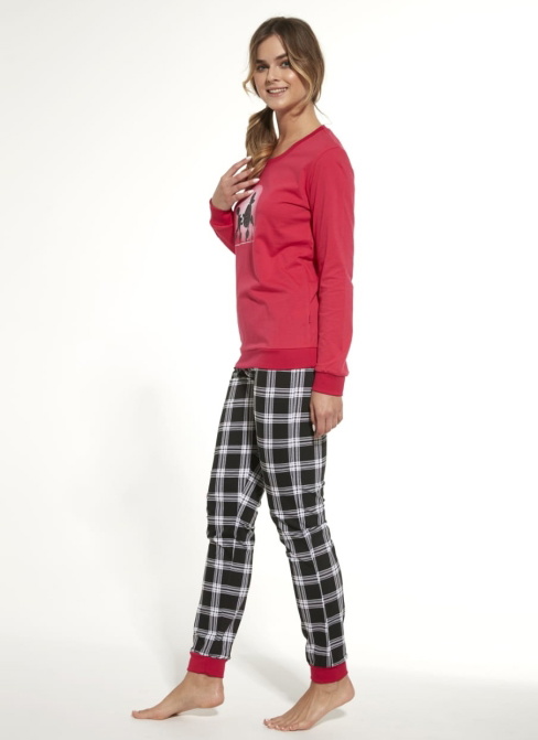 Pijama pentru femei CORNETTE LADY roz