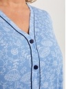 Dámské pyžamo ITALIAN FASHION JOMALA print/tmavě modrá