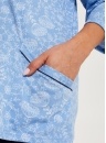 Dámské pyžamo ITALIAN FASHION JOMALA print/tmavě modrá