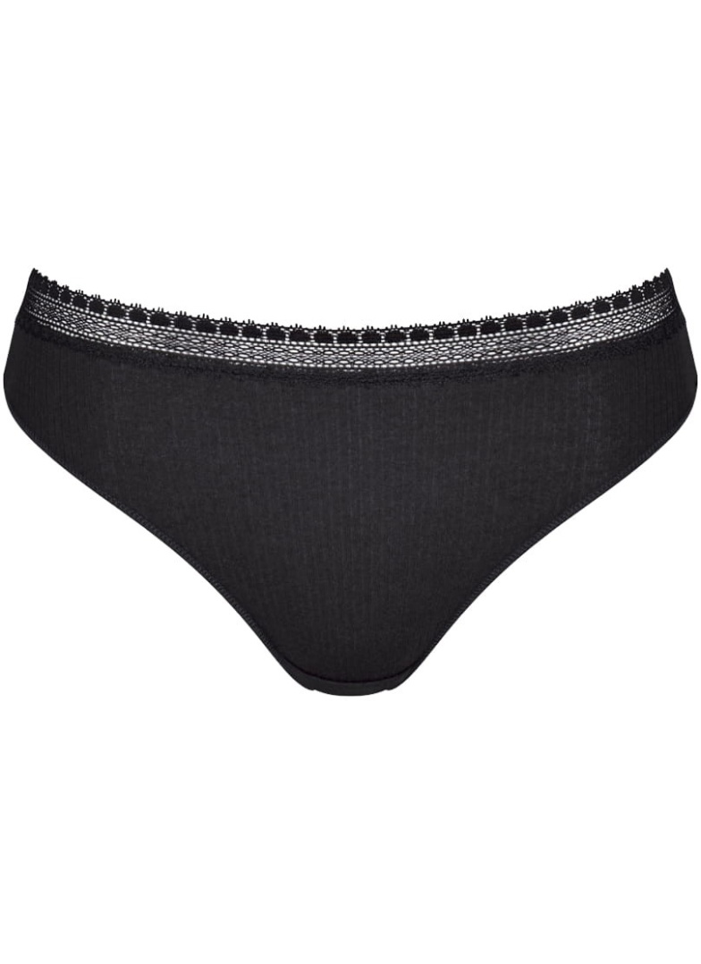 Dámské kalhotky SLOGGI GO RIBBED TAI C2P BLACK