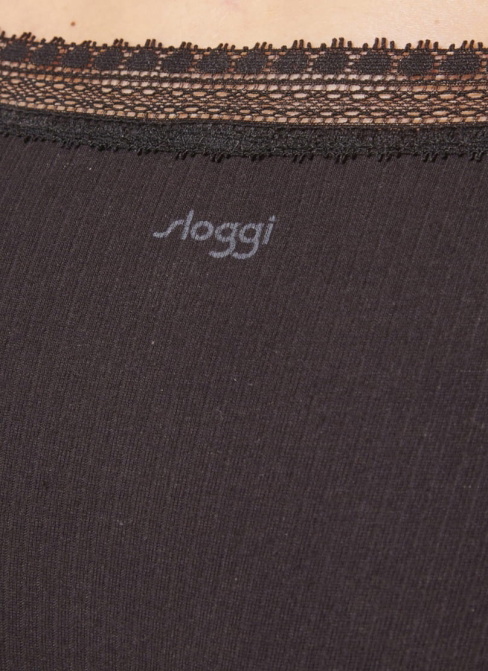 Női bugyi SLOGGI GO RIBBED HIPSTER C2P BLACK