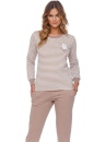 Pijama pentru femei DOCTOR NAP PM.4528 BEIGE