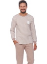 Pijama bărbați DOCTOR NAP PMB.4530 BEIGE