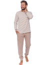 Pijama bărbați DOCTOR NAP PMB.4530 BEIGE