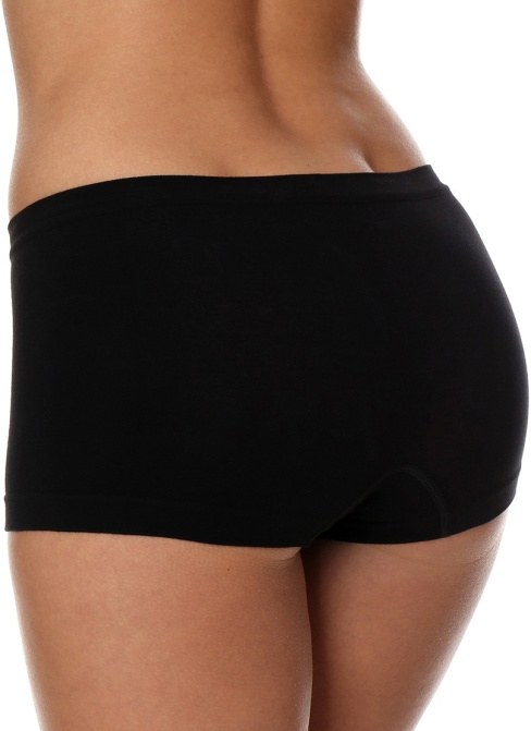 BRUBECK Női boxeralsó COMFORT COTTON fekete