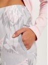 Dámské pyžamo ITALIAN FASHION ALOE dlouhé růžová/print