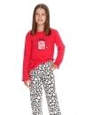 Dívčí pyžamo TARO LIVIA červená
