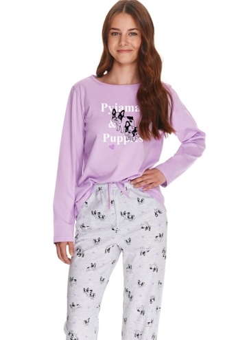 Dívčí pyžamo TARO IDA fialová