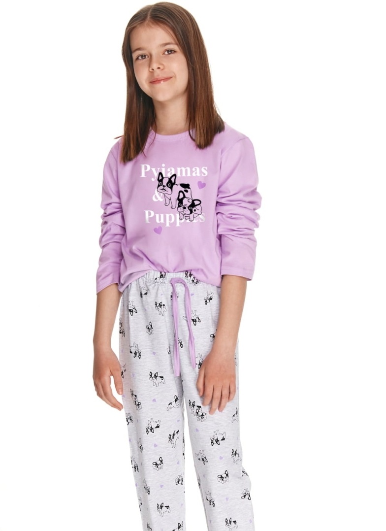 Dívčí pyžamo TARO IDA fialová