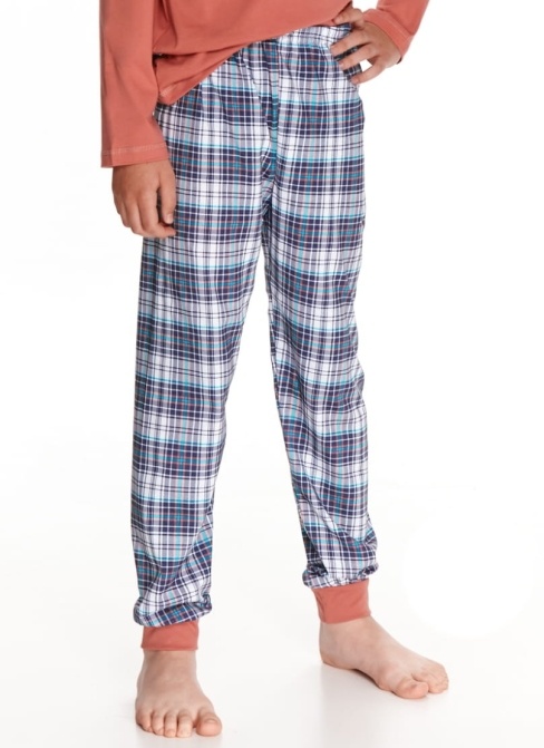 Chlapecké pyžamo TARO ENZO cihlová