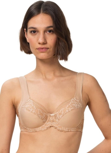 Podprsenka TRIUMPH MODERN LACE+COTTON W02 NEUTRAL BEIGE