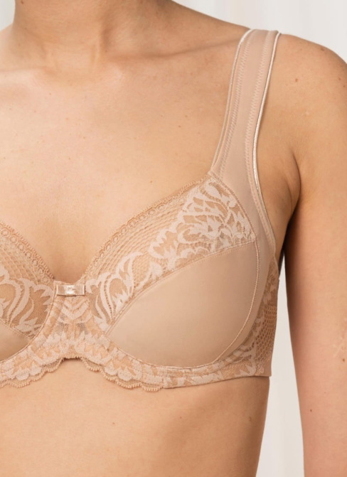 Sutien TRIUMPH MODERN LACE+COTTON W02 NEUTRAL BEIGE