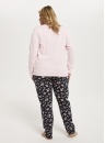 Dámské pyžamo ITALIAN FASHION LEONIA růžová/print