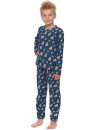 Pijama pentru copii DOCTOR NAP PDU.4598 FOREST NAVY ORGANIC