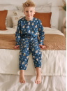 Pijama pentru copii DOCTOR NAP PDU.4598 FOREST NAVY ORGANIC