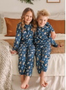 Pijama pentru copii DOCTOR NAP PDU.4598 FOREST NAVY ORGANIC