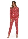 Vánoční dámské pyžamo CORNETTE 163/335