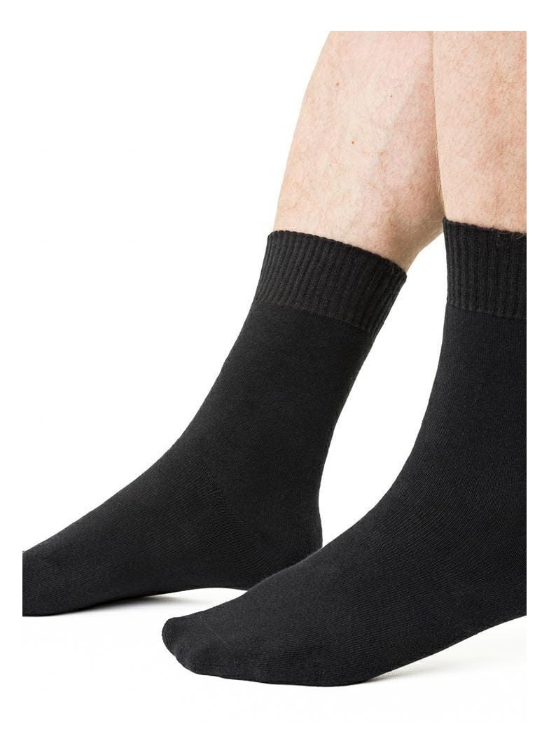 STEVEN Ponožky FROTTE ART. 015 černá