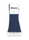 STEVEN Ponožky bezotlaké ART. 018 tmavě modrá