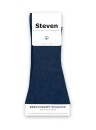Steven skarpety bezuciskowe art. 018 melanż jeans